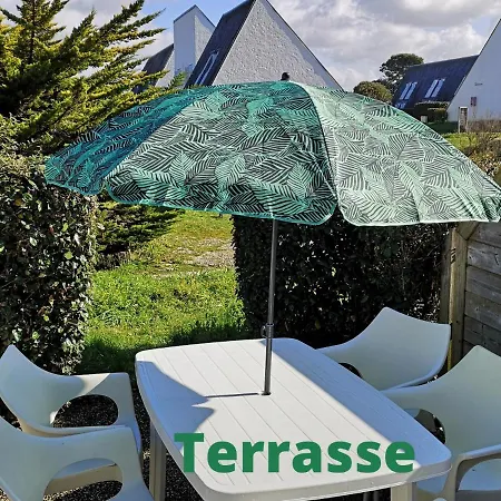 Maisonnette T2 Bord De Mer Guidel Plage Esterno foto